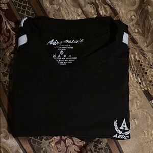 Aeropostale Black Short Sleeve Tee